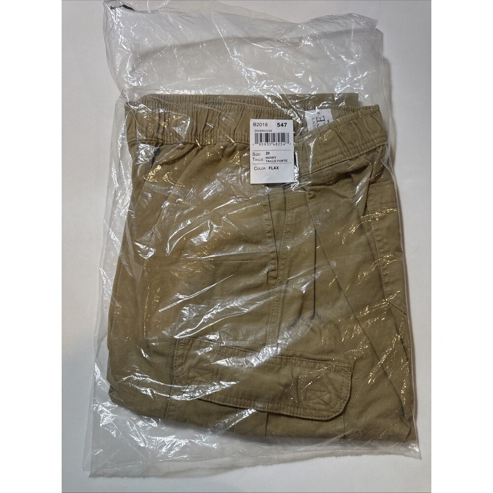 The Children’s Place Cargo Pants Husky Size 20 Flax NWT Sealed